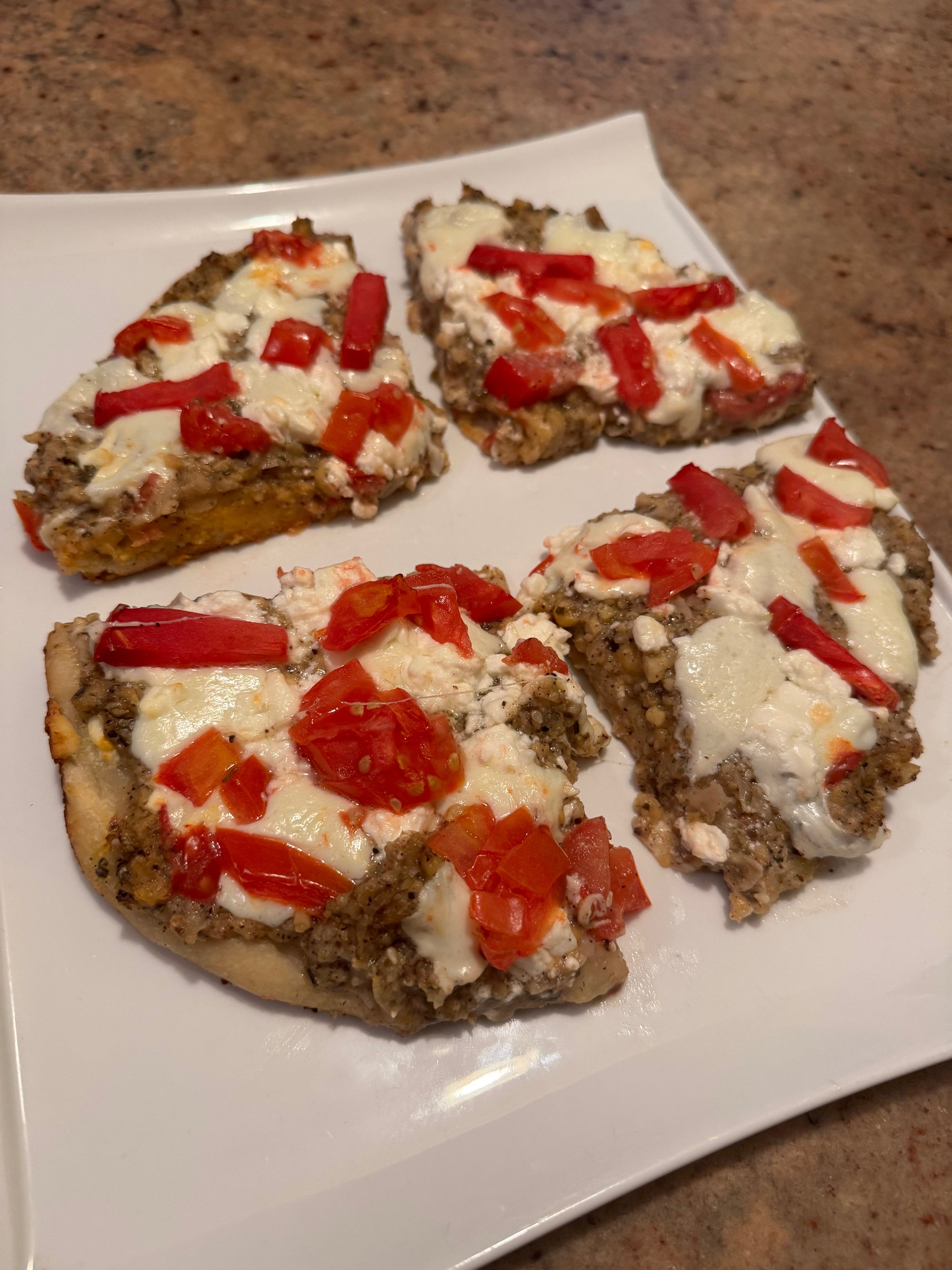 Pizza with Chickpeas and Za'atar