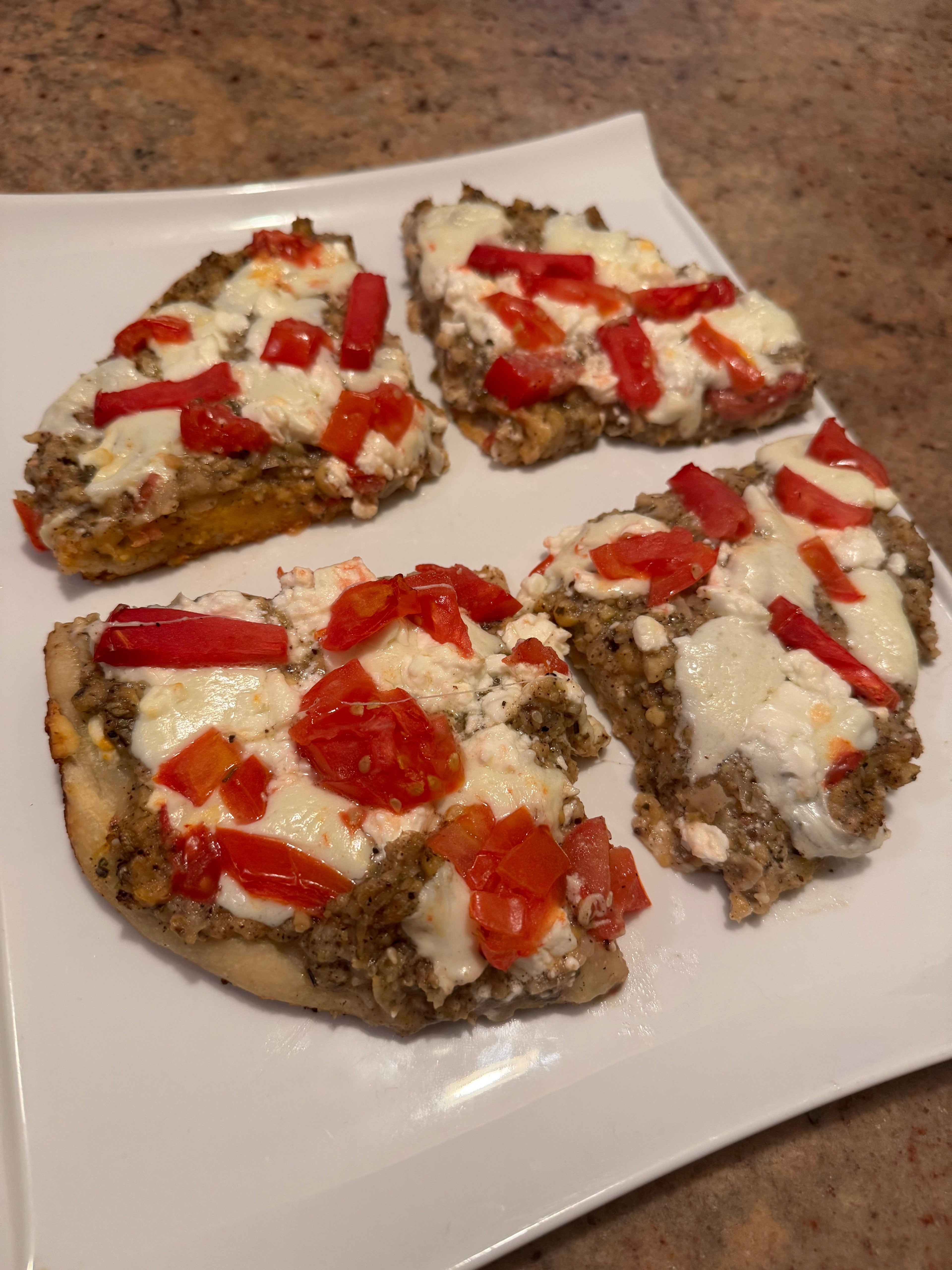 Pizza with Chickpeas and Za'atar